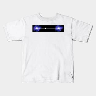 Quantum entanglement, conceptual artwork (C019/6919) Kids T-Shirt